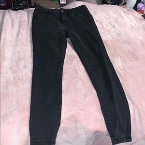 Black American eagle hi rise jegging size 2 short